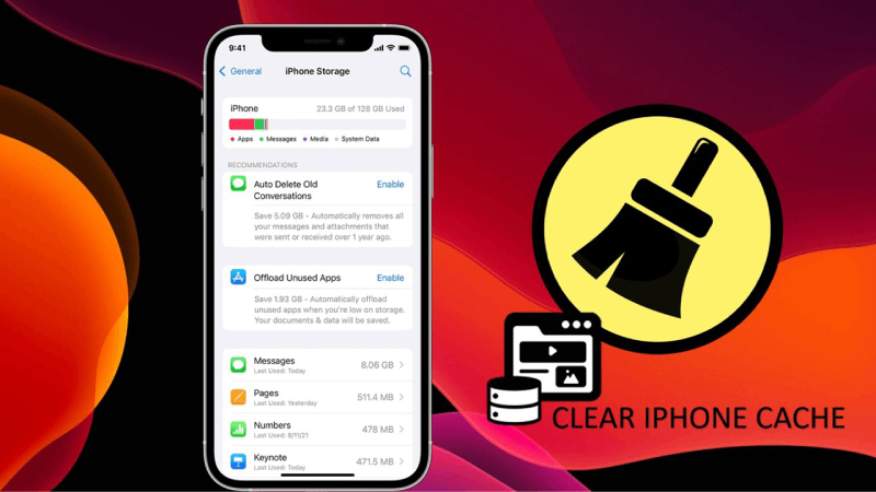 Cách xóa bộ nhớ đệm trên iPhone dễ dàng và nhanh chóng