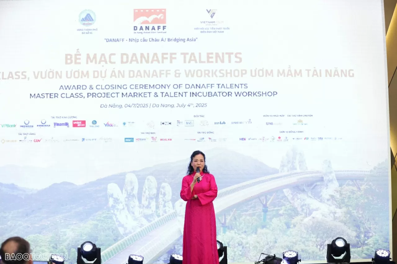 Trao 13.000 USD cho ba dự án điện ảnh trẻ xuất sắc tại DANAFF TALENTS 2025