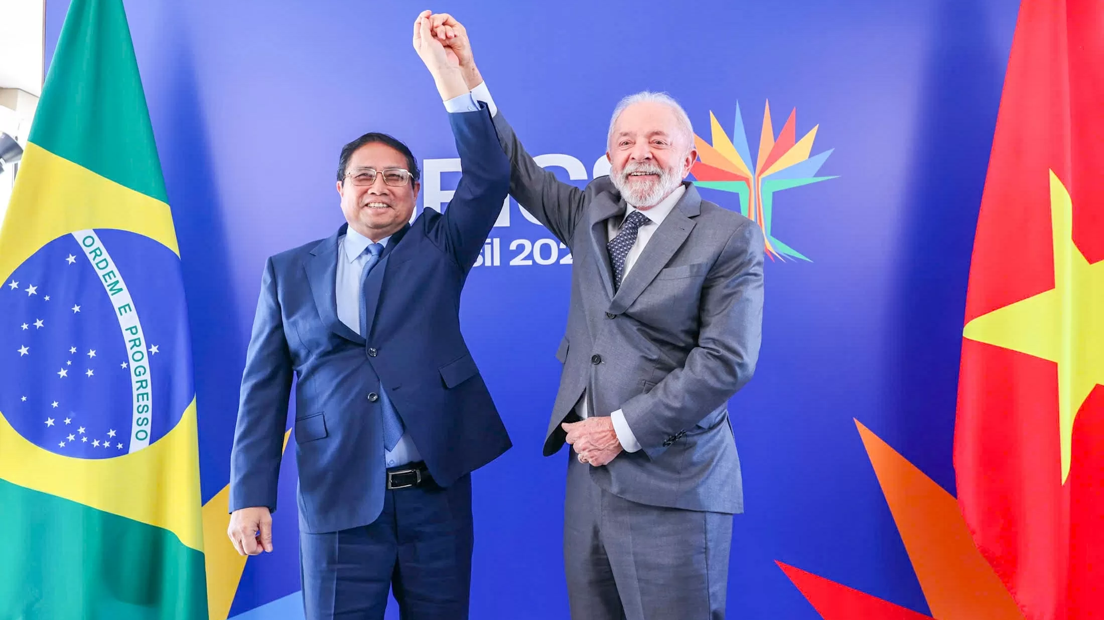 PM Pham Minh Chinh holds talks with Brazilian President Luiz Inacio Lula da Silva