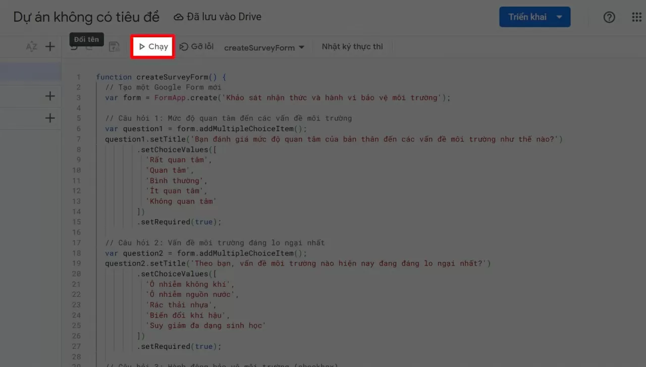 Cách chuyển file Word/Google Docs sang Google Form bằng AI nhanh chóng