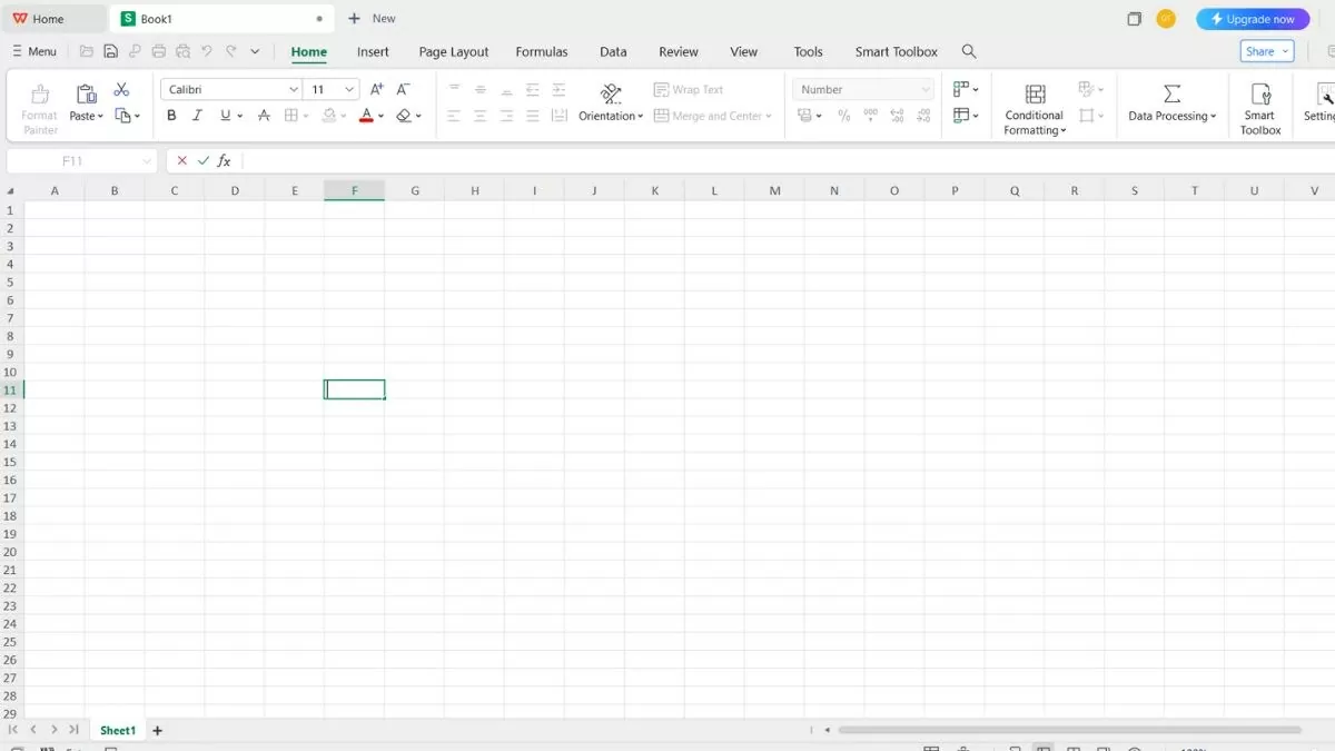 Mở ứng dụng WPS Office.