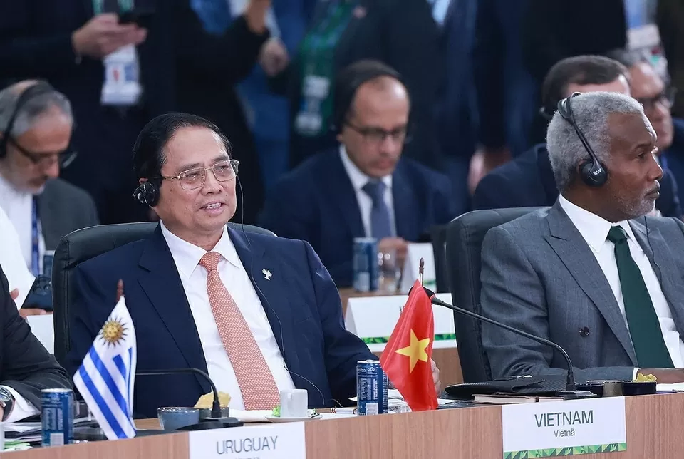 Prime Minister Pham Minh Chinh presents five proposals to protect environment, global health at BRICS Expanded Summit