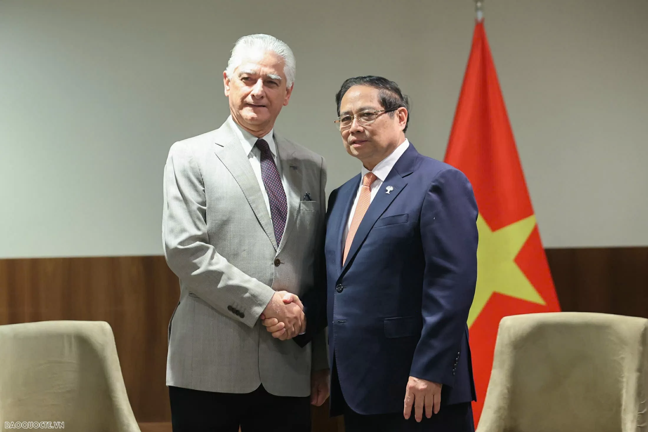 Thủ tướng tiếp các doanh nghiệp Brazil Thủ tướng tiếp các doanh nghiệp Brazil