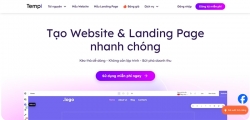 Tempi - Nền tảng thiết kế Website & Landing Page chuyên nghiệp cho mọi đối tượng