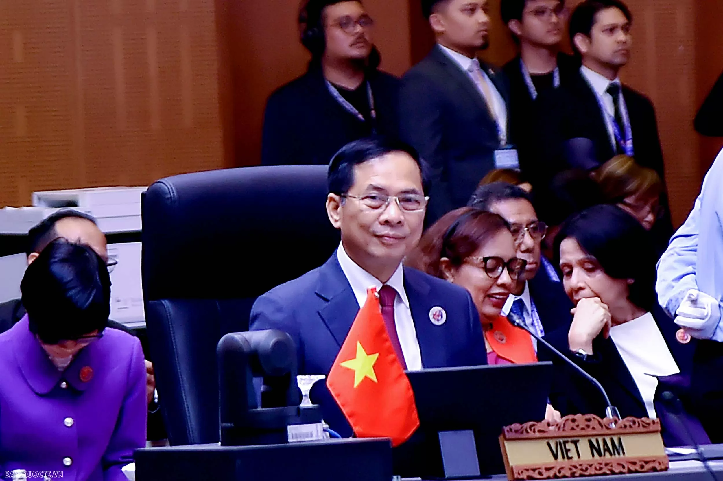 Phó Thủ tướng, Bộ trưởng Ngoại giao Bùi Thanh Sơn dự Phiên toàn thể Hội nghị Bộ trưởng Ngoại giao ASEAN lần thứ 58