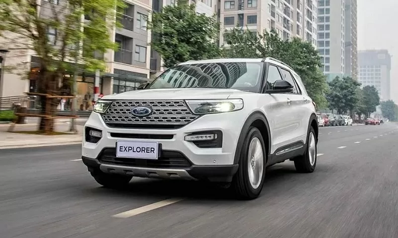 Top 10 xe ô tô bán chậm nhất tháng 6/2025: Ford Explorer đội sổ