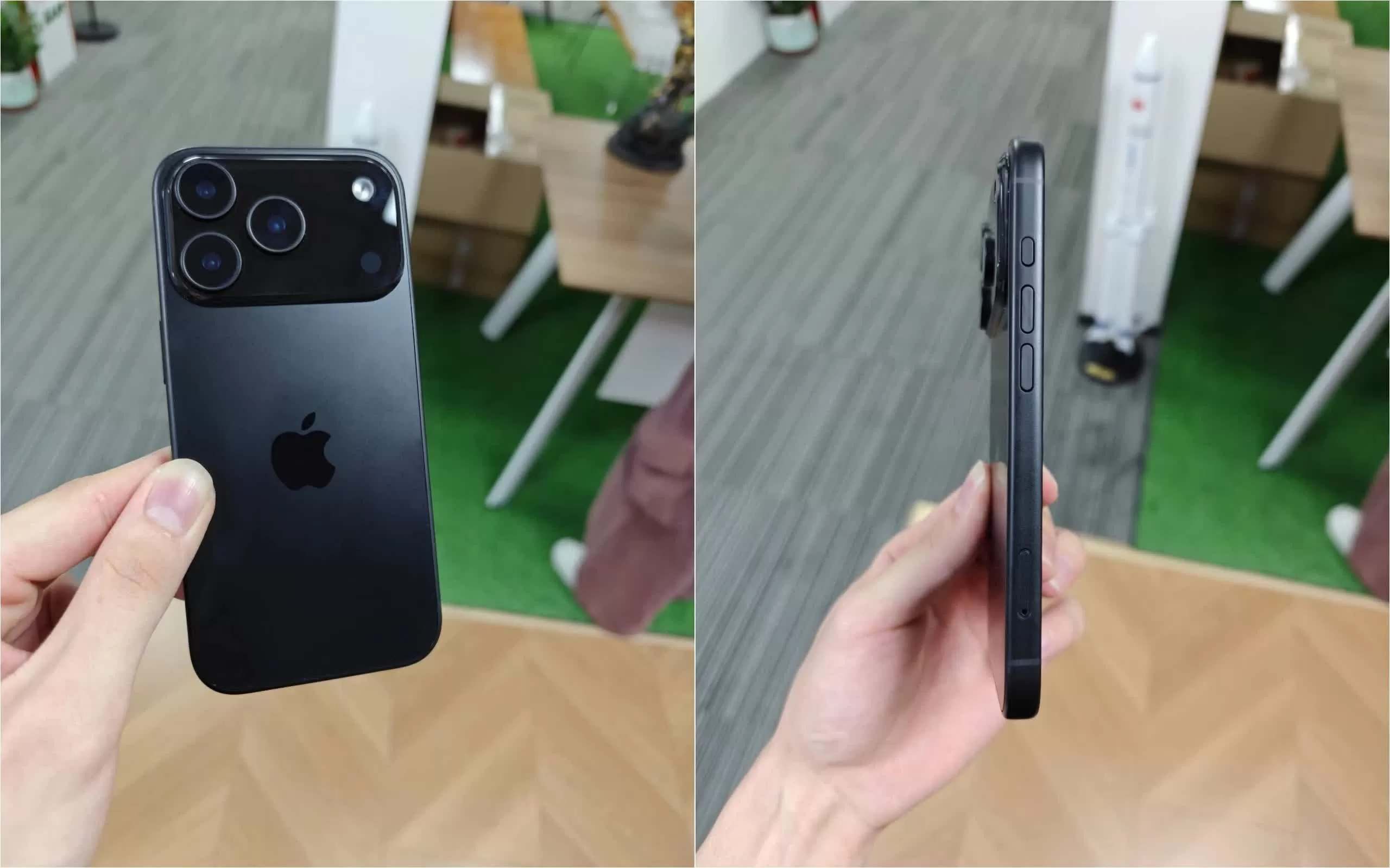 Thiết kế camera mới dạng thanh ngang.