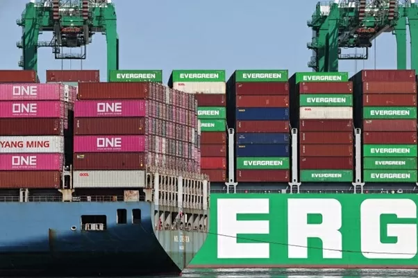 Các container hàng hóa tại Cảng Los Angeles, ngày 25/6/2025. (Nguồn: Getty Images) Các container hàng hóa tại Cảng Los Angeles, ngày 25/6/2025. (Nguồn: Getty Images)