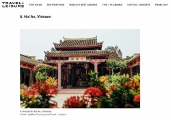Hội An lọt top 10 thành phố tốt nhất thế giới năm 2025 vì lý do này