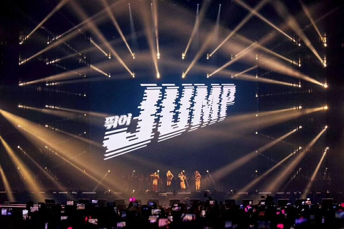 Nhóm nhạc nữ K-pop BLACKPINK biểu diễn trong khuôn khổ concert “Deadline” tại Sân vận động chính Goyang Sports Complex, thành phố Goyang, tỉnh Gyeonggi, ngày 5/7. Ảnh: YG Entertainment 