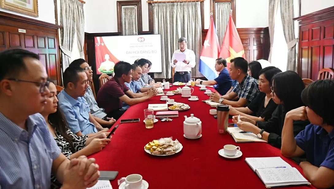 Đại hội đại biểu Đảng bộ Bộ Ngoại giao: Khơi dậy niềm tự hào và khí thế phấn khởi