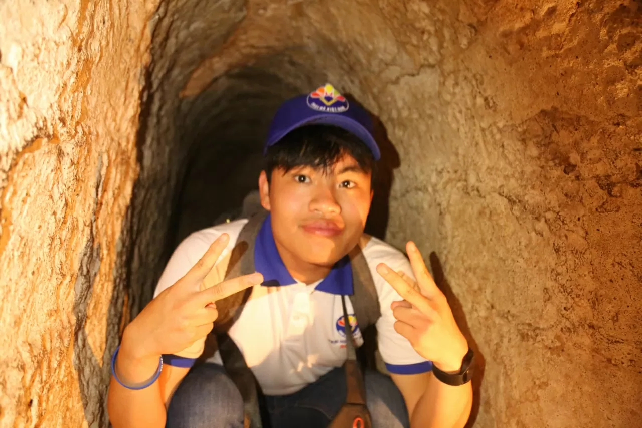 Bạn Phan Nam Khang chia sẻ càng thêm hiểu biết thêm về lịch sử Việt Nam hơn, nhất là thười chiến tranh chống Mỹ của dân tộc ta. (Ảnh: Thành Long)