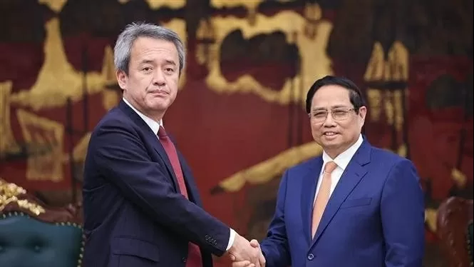 Prime Minister Pham Minh Chinh receives CEO Masayuki Omoto of Japan’s Marubeni Corporation, calls for expanded investment in Vietnam