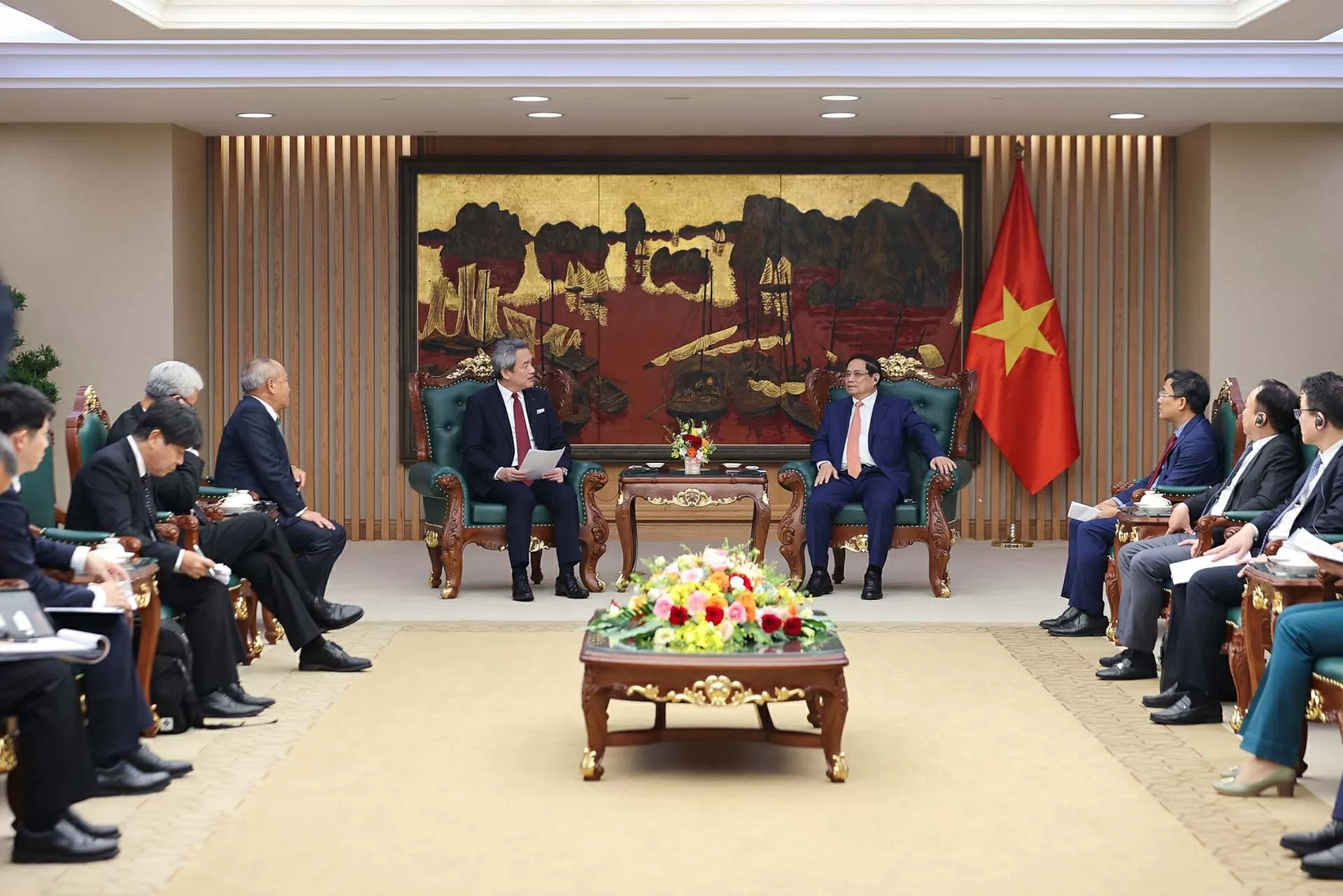 Hoan nghênh kế hoạch mở rộng đầu tư tại Việt Nam của Tập đoàn Marubeni Hoan nghênh kế hoạch mở rộng đầu tư tại Việt Nam của Tập đoàn Marubeni