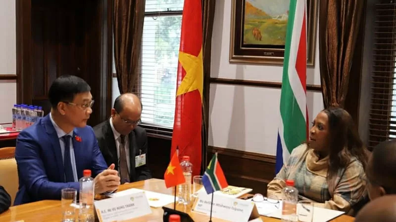 Nam Phi là đối tác quan trọng hàng đầu của Việt Nam tại khu vực