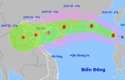 Cập nhật tình hình bão Wipha: Cường độ cấp 9, giật cấp 12; 13 tỉnh, thành phố khu vực Bắc Bộ, Bắc Trung Bộ sẵn sàng ứng phó