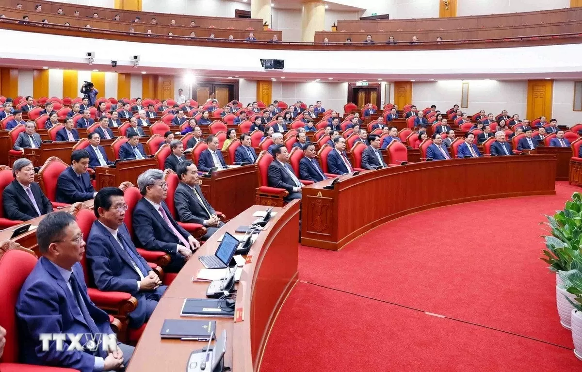 Speech by Party chief at closing ceremony of Party Central Committee’s 12th plenum