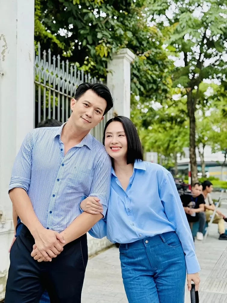 Tạo hình mới của Hồng Diễm. (Nguồn: Facebook)
