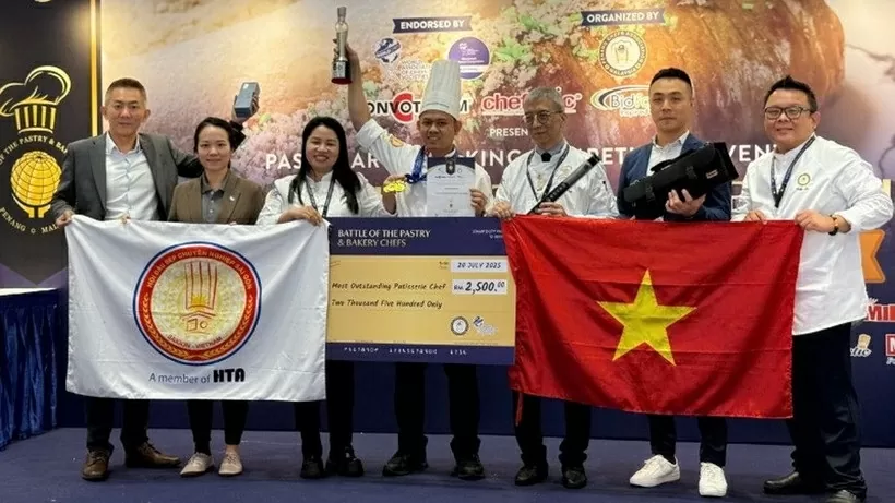 Sweet success: Vietnam’s bakers triumph at Battle of The Pastry & Bakery 2025