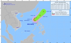Áp thấp nhiệt đới trên Biển Đông mạnh thành cơn bão số 4, tâm bão gió giật cấp 10, sóng cao 3-5m