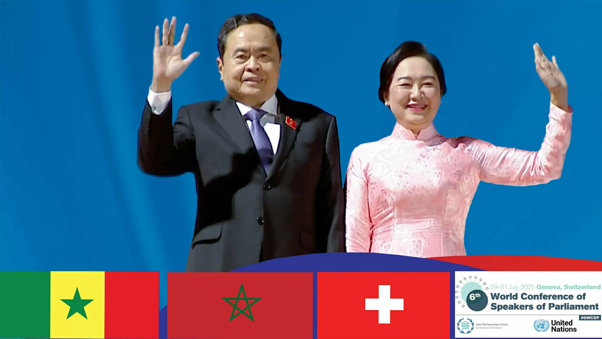 Chuyến công tác của Chủ tịch Quốc hội Trần Thanh Mẫn và Phu nhân phát huy vai trò quan trọng của ngoại giao nghị viện trên cả bình diện song phương và đa phương.