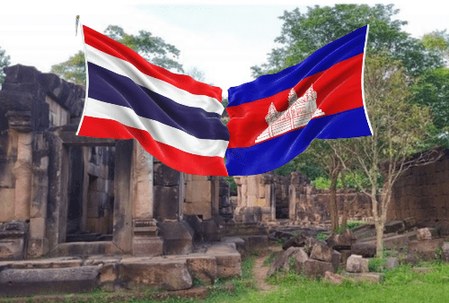 Căng thẳng Campuchia-Thái Lan leo thang sau đụng độ: Bangkok kêu gọi thận trọng, Phnom Penh muốn ra HĐBA, Trung Quốc lên tiếng hạ nhiệt. (Nguồn: Ảnh tạo bằng AI)