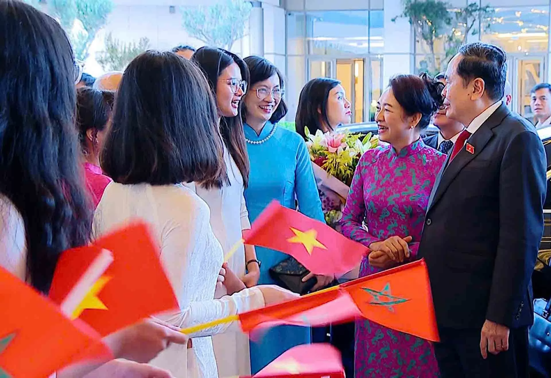 Chủ tịch Quốc hội Trần Thanh Mẫn và Phu nhân tới Rabat, bắt đầu chuyến thăm chính thức Morocco