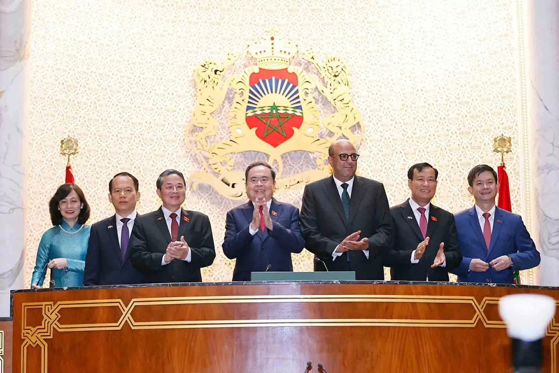 Quan hệ Việt Nam-Morocco đã được thử thách qua lịch sử, liên tục phát triển tốt đẹp trên nhiều lĩnh vực Quan hệ Việt Nam-Morocco đã được thử thách qua lịch sử, liên tục phát triển tốt đẹp trên nhiều lĩnh vực