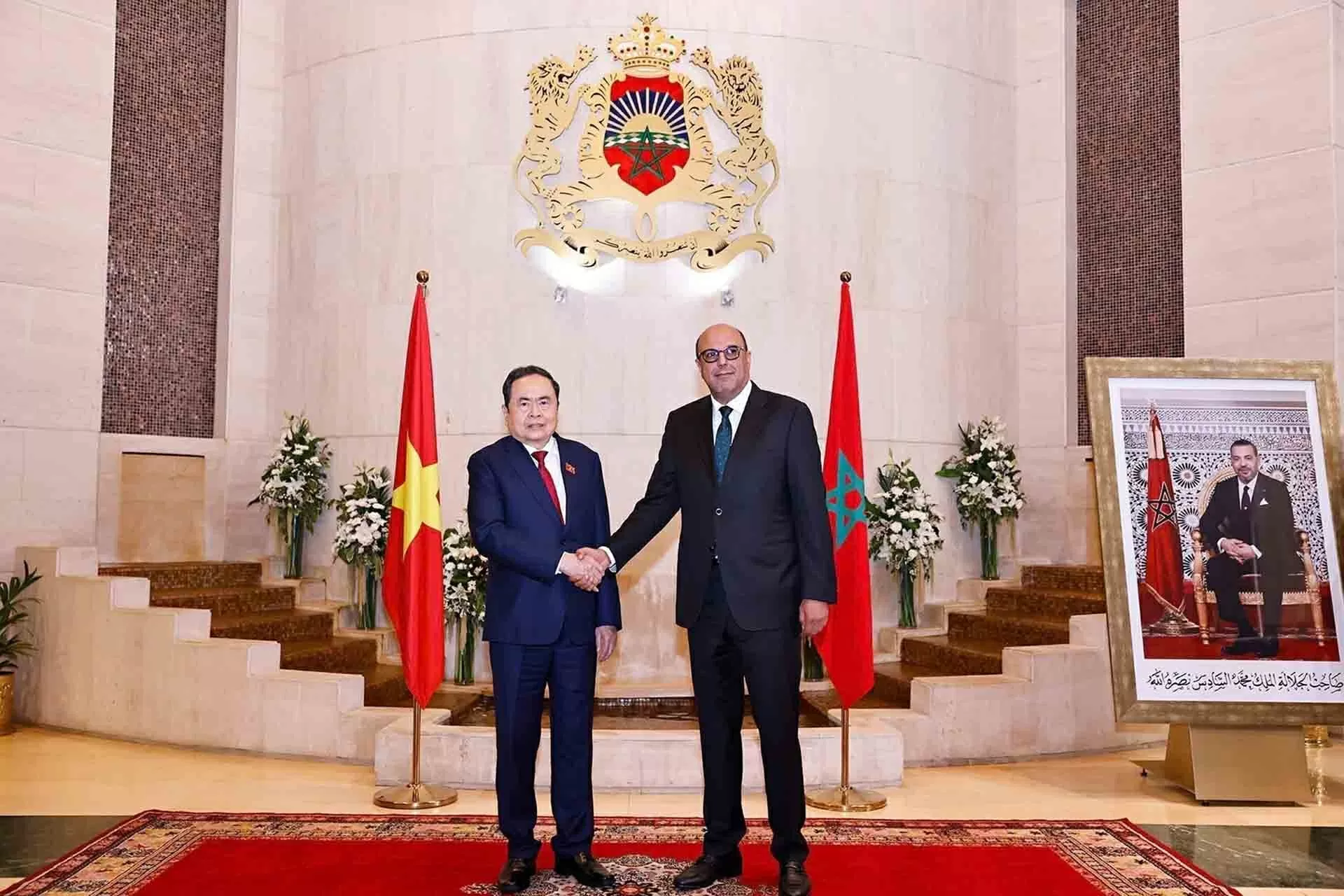 Quan hệ Việt Nam-Morocco đã được thử thách qua lịch sử, liên tục phát triển tốt đẹp trên nhiều lĩnh vực Quan hệ Việt Nam-Morocco đã được thử thách qua lịch sử, liên tục phát triển tốt đẹp trên nhiều lĩnh vực