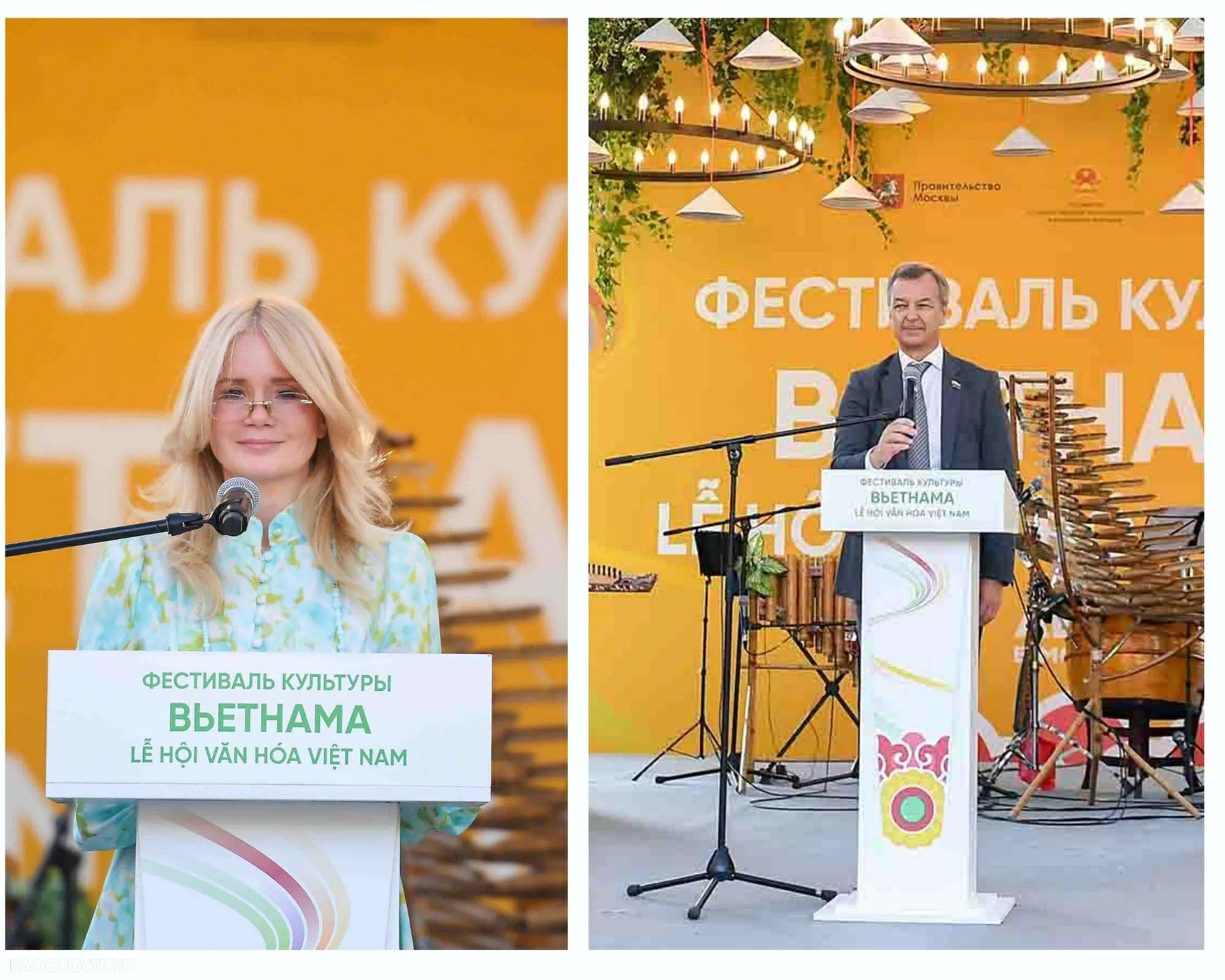 Vietnamese Cultural Festival 2025: General Secretary’s Spouse, Russian friends enjoy water puppetry and Vietnamese coffee at Red Square