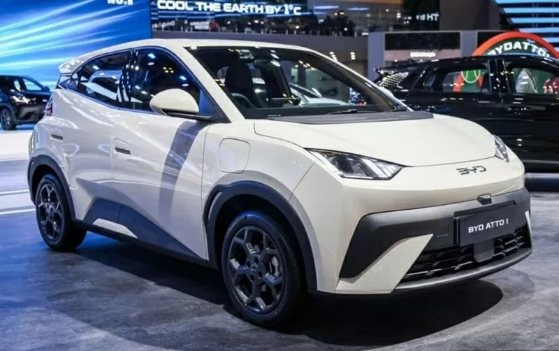 BYD Atto 1 gây thiện cảm với thiết kế mềm mại cùng nhiều đường nét bo tròn BYD Atto 1 gây thiện cảm với thiết kế mềm mại cùng nhiều đường nét bo tròn