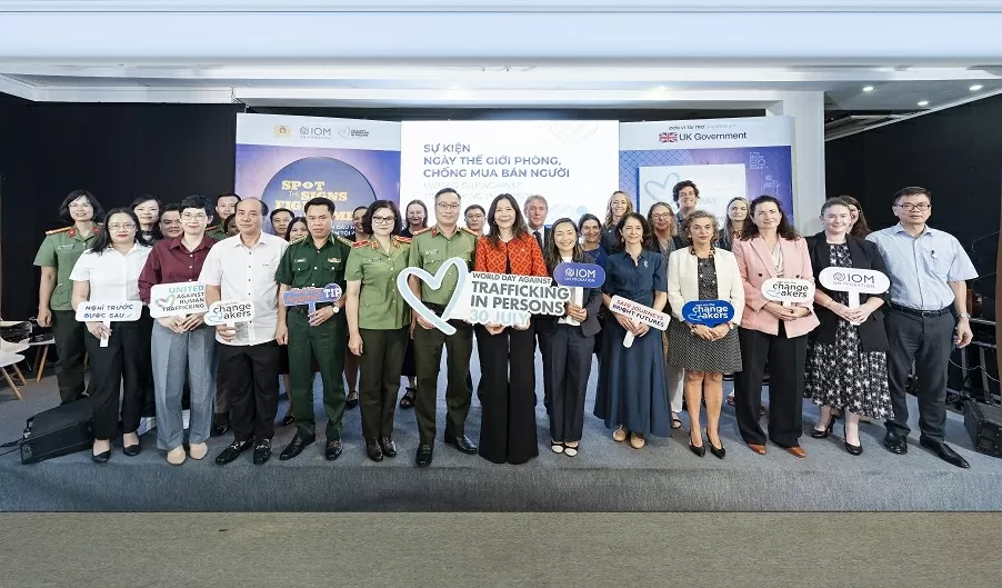 Đại diện Phái đoàn IOM đánh giá cao nỗ lực phối hợp liên ngành và hợp tác  quốc tế của Việt Nam trong phòng, chống mua bán người