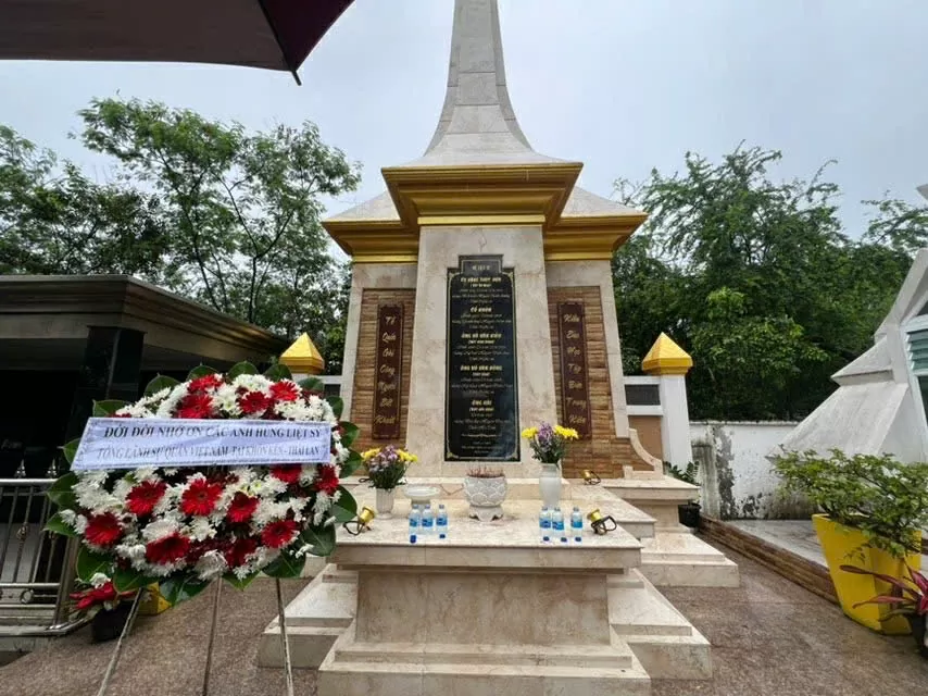 Tổng lãnh sự quán Việt Nam tại Khon Kaen, Thái Lan và cộng đồng tổ chức kỷ niệm Ngày Thương binh - Liệt sĩ