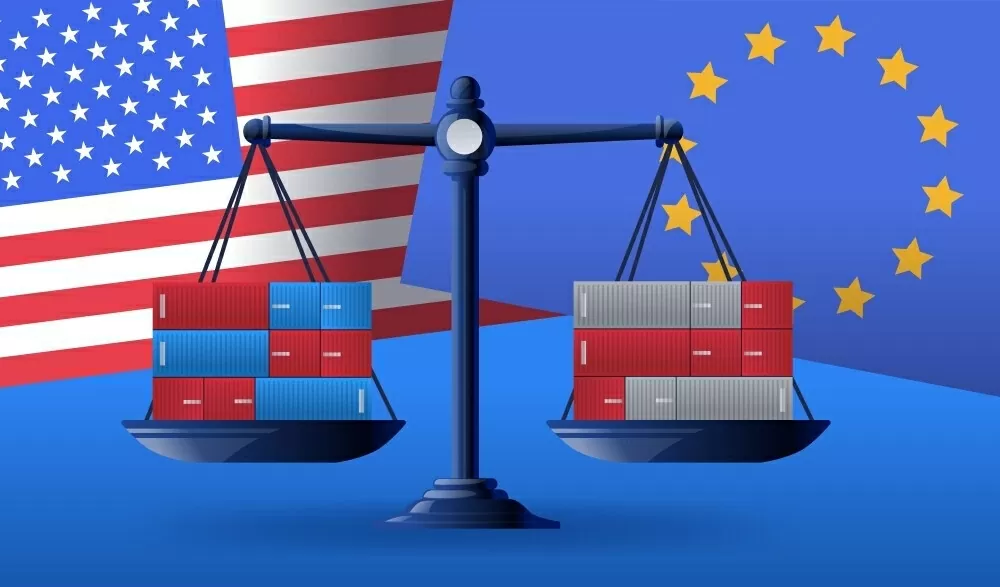 Thỏa thuận thương mại Mỹ-EU: Nhẹ thuế nhưng mất thế, châu Âu lộ điểm yếu chí tử Thỏa thuận thương mại Mỹ-EU: Nhẹ thuế nhưng mất thế, châu Âu lộ điểm yếu chí tử