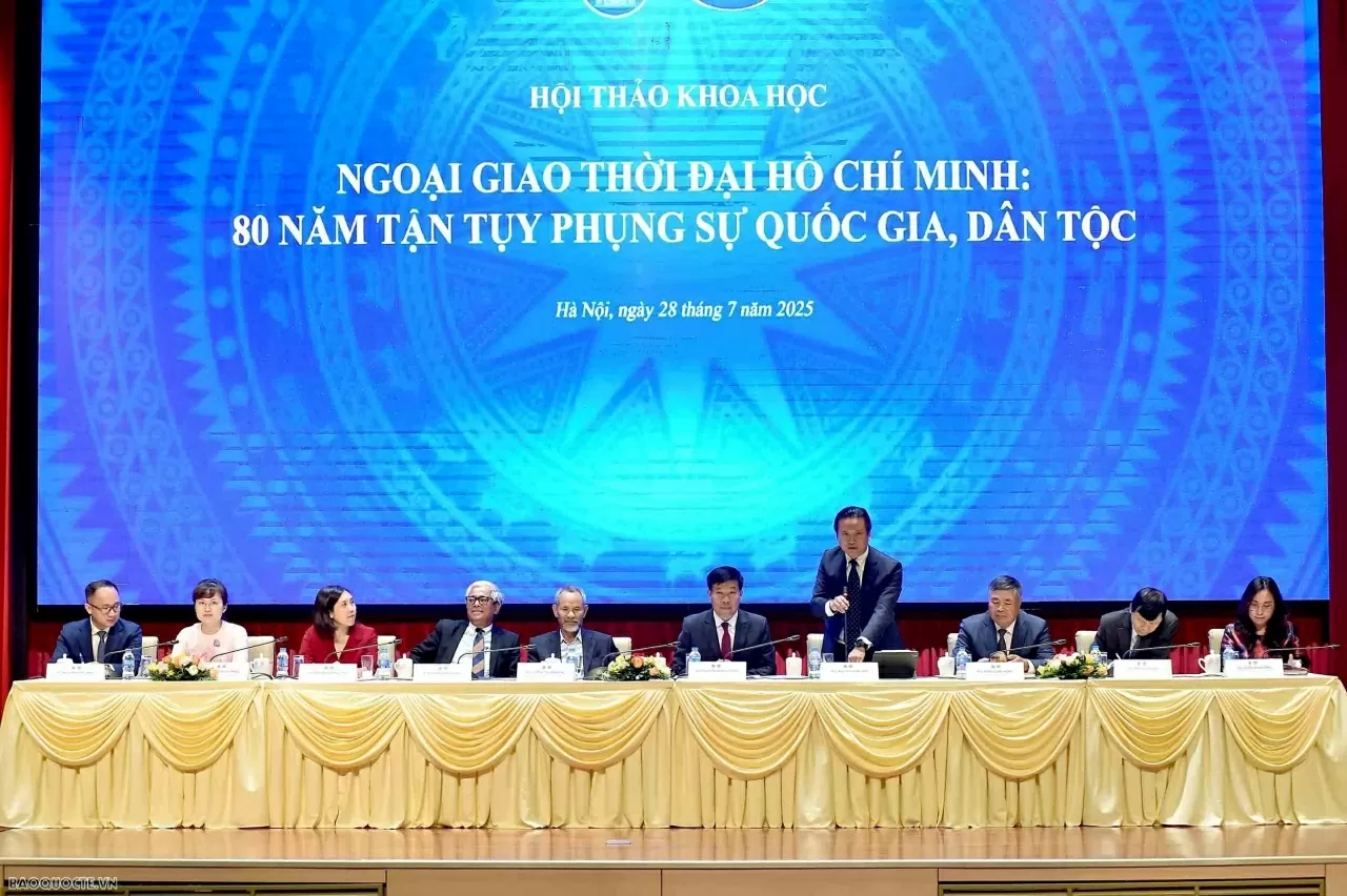Continuing the glorious 80-year journey of Vietnams Diplomacy, leading the country into a new era