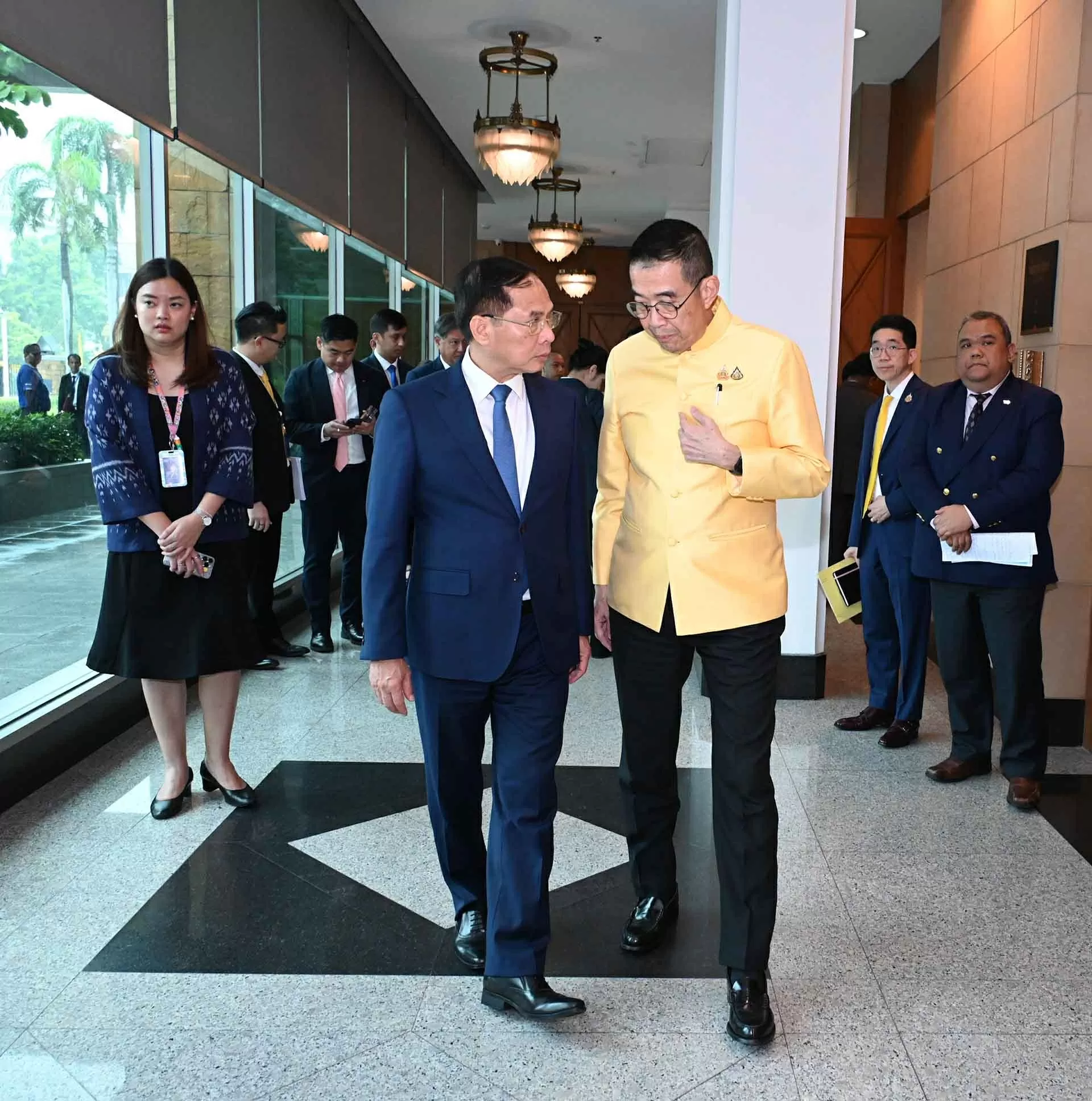 Phó Thủ tướng, Bộ trưởng Ngoại giao Bùi Thanh Sơn gặp Bộ trưởng Ngoại giao Thái Lan