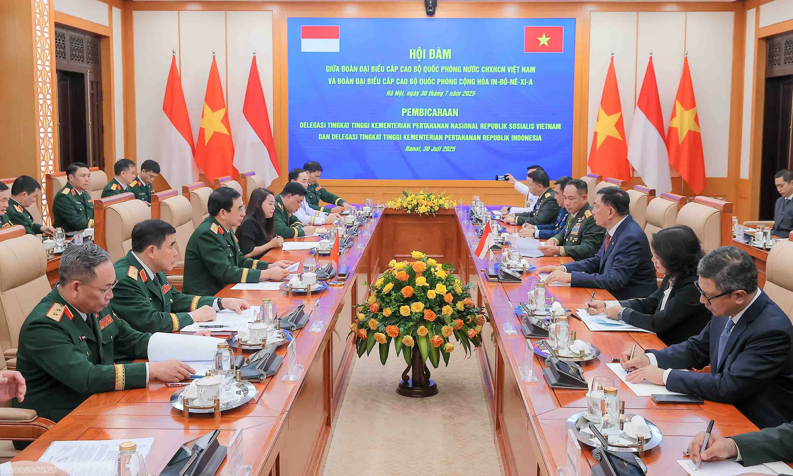 Tăng cường hợp tác quốc phòng Việt Nam-Indonesia