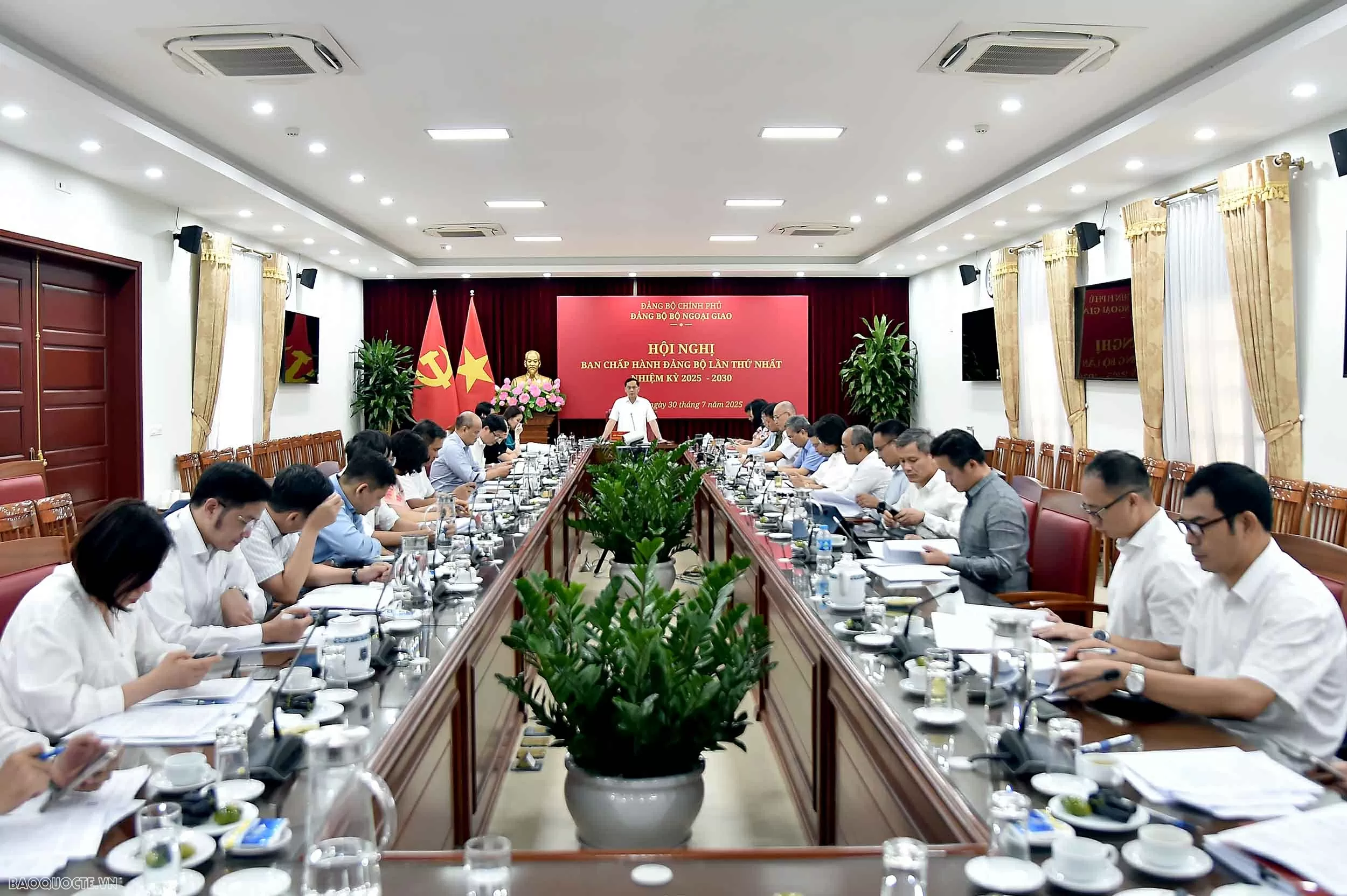 Bộ Ngoại giao tổ chức Hội nghị Ban Chấp hành Đảng bộ lần thứ nhất, nhiệm kỳ 2025–2030