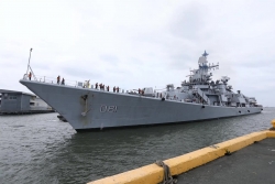 Ấn Độ đưa 3 tàu chiến đến Philippines, lần đầu diễn tập hải quân chung ở Biển Đông