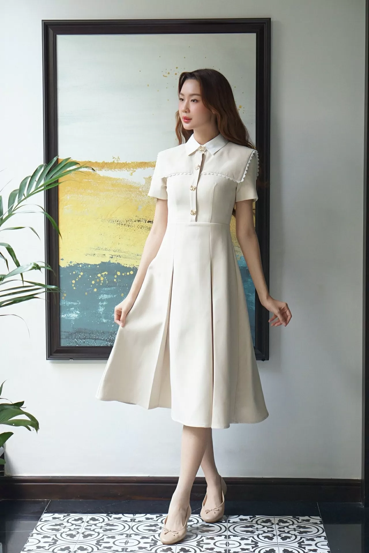 Nhan sắc đời thường dịu dàng của Hoa hậu Bảo Ngọc