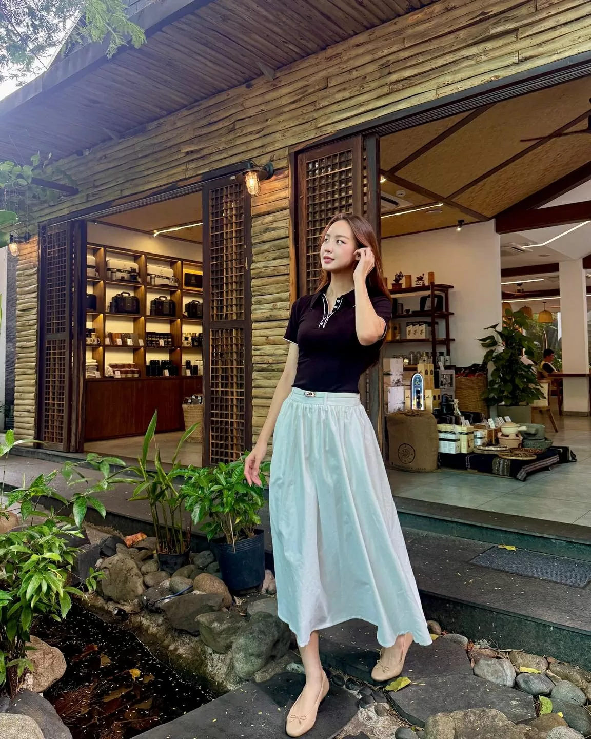 Nhan sắc đời thường dịu dàng của Hoa hậu Bảo Ngọc Nhan sắc đời thường dịu dàng của Hoa hậu Bảo Ngọc