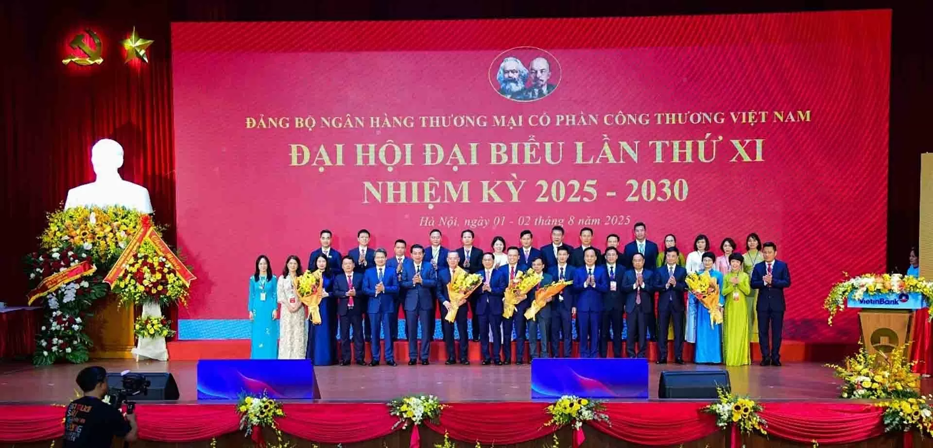 Đại hội Đảng bộ VietinBank: Cùng đất nước tiến mạnh trong kỷ nguyên mới