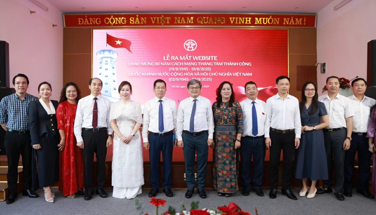 Hà Nội ra mắt hệ sinh thái số “A80 - Tự hào Việt Nam” chào mừng 80 năm Quốc khánh 2/9