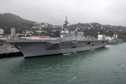 Lần đầu tiên sau gần 90 năm, chiến hạm Nhật Bản thăm New Zealand