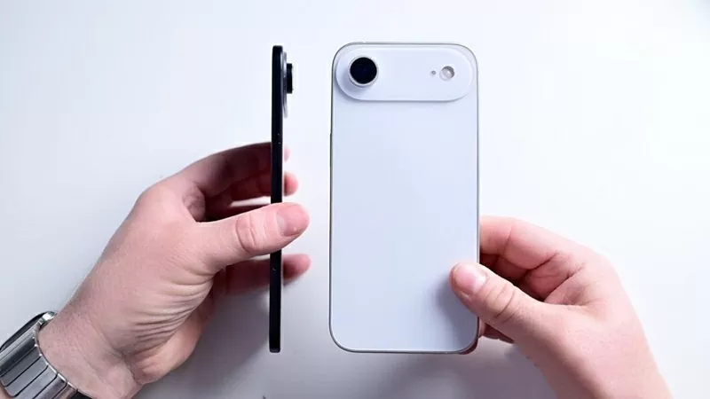 Mô hình iPhone 17 Air.