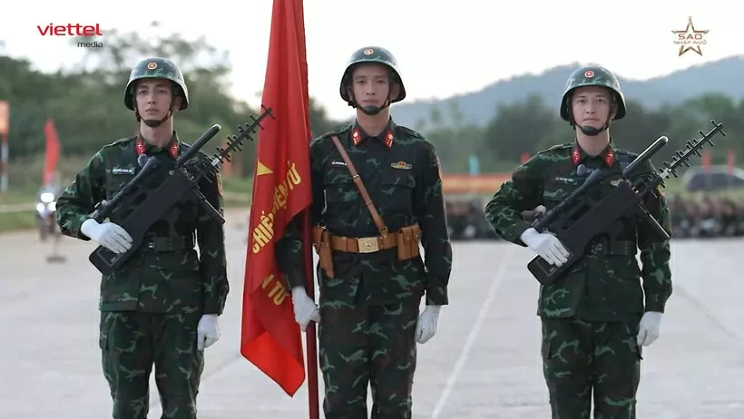 Thượng úy Lê Hoàng Hiệp, diễn viên Bình An, Huỳnh Anh tham gia 'Sao nhập ngũ 2025'