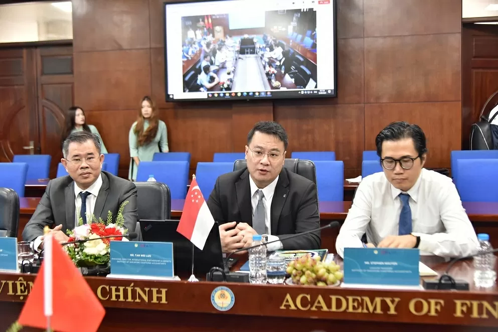 Hợp tác Việt Nam-Singapore phát triển nguồn nhân lực chất lượng cao trong lĩnh vực kế toán, kiểm toán và tài chính Hợp tác Việt Nam-Singapore phát triển nguồn nhân lực chất lượng cao trong lĩnh vực kế toán, kiểm toán và tài chính