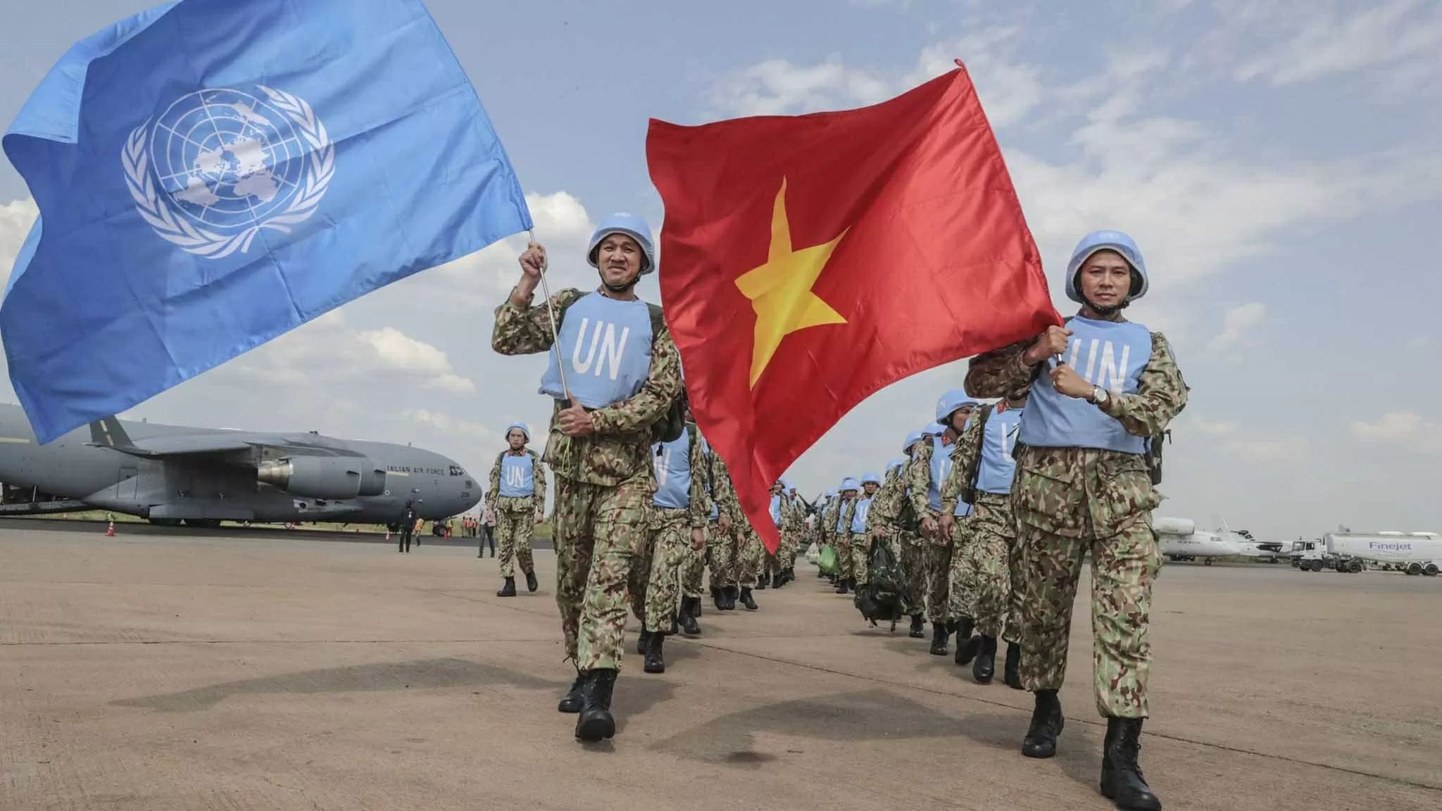 Việt Nam yêu chuộng hòa bình, thành viên có trách nhiệm, tham gia tích cực hơn, chủ động và hiệu quả hơn vào công việc chung của Liên hợp quốc trong xử lý các thách thức toàn cầu. (Nguồn: VGP)