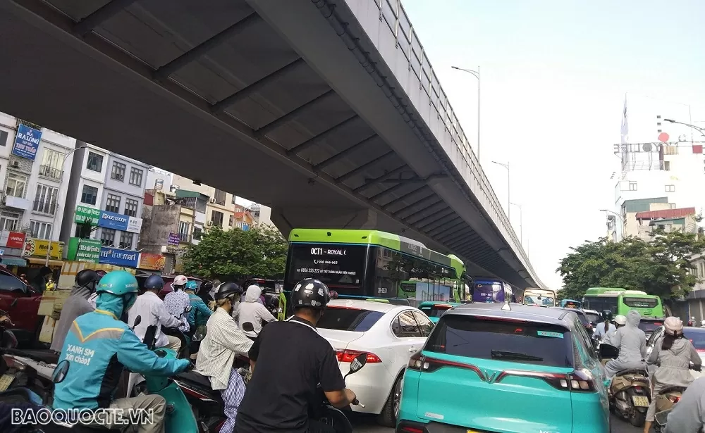 Hà Nội phân luồng giao thông phục vụ chương trình Tự hào là người Việt Nam