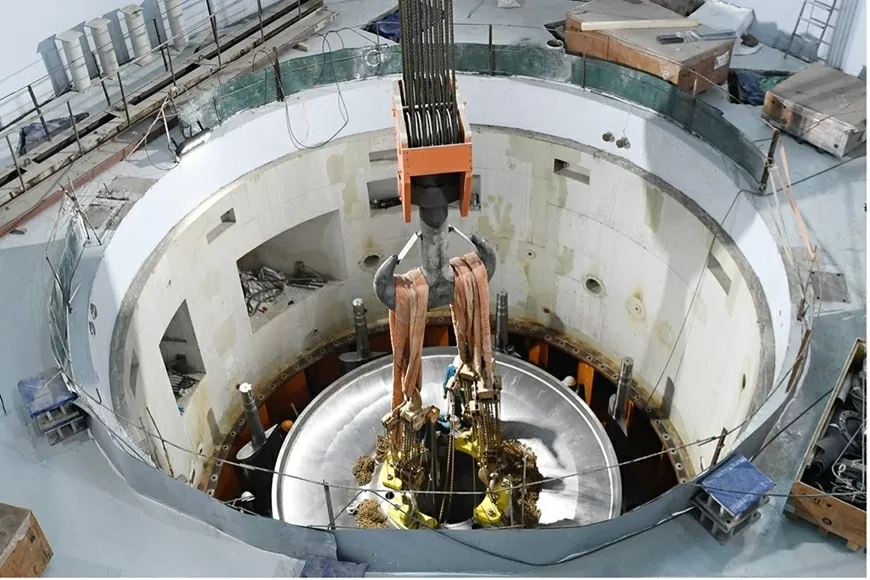 Units 1 and 2 of Hoa Binh Hydropower Plant Expansion Project actively complete installation for national energy security